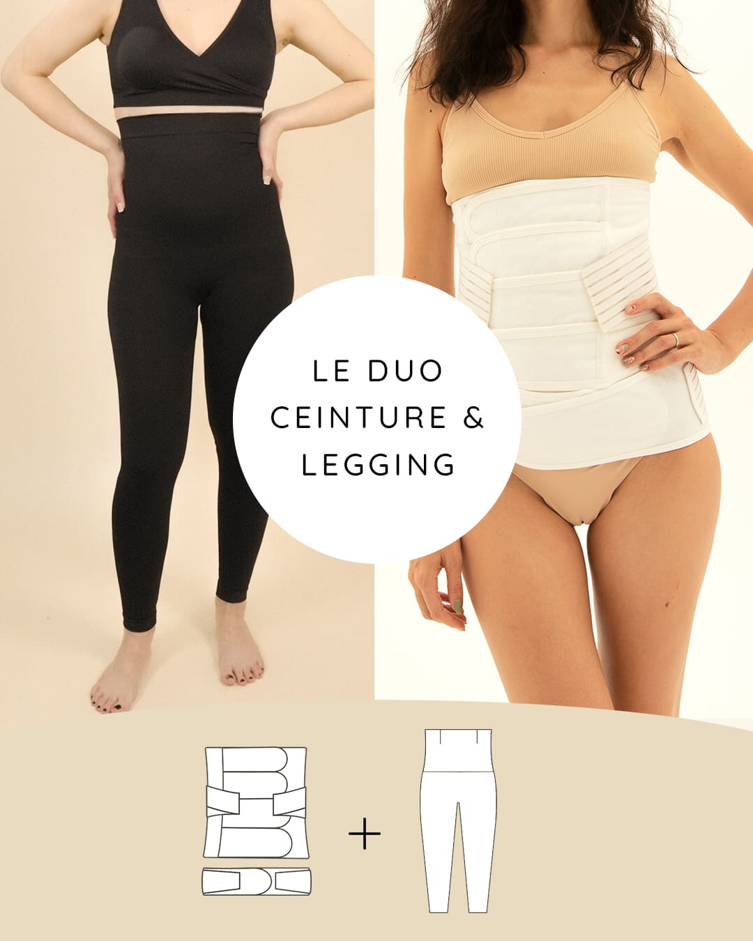 Duo - Gürtel und Leggings