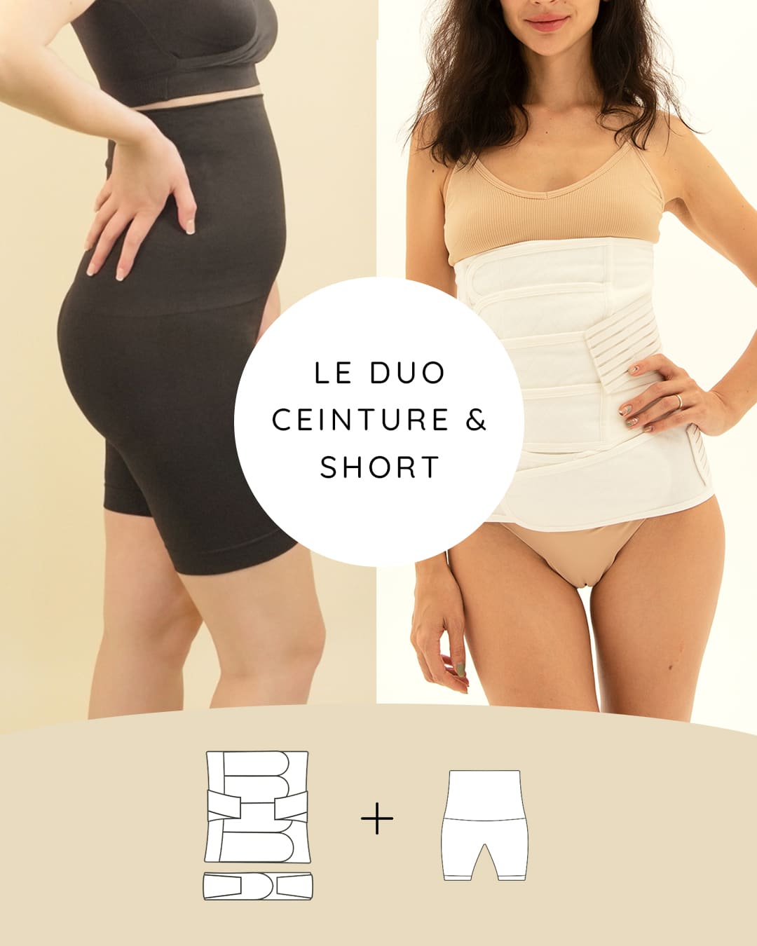 Duo – Gürtel und Shorts