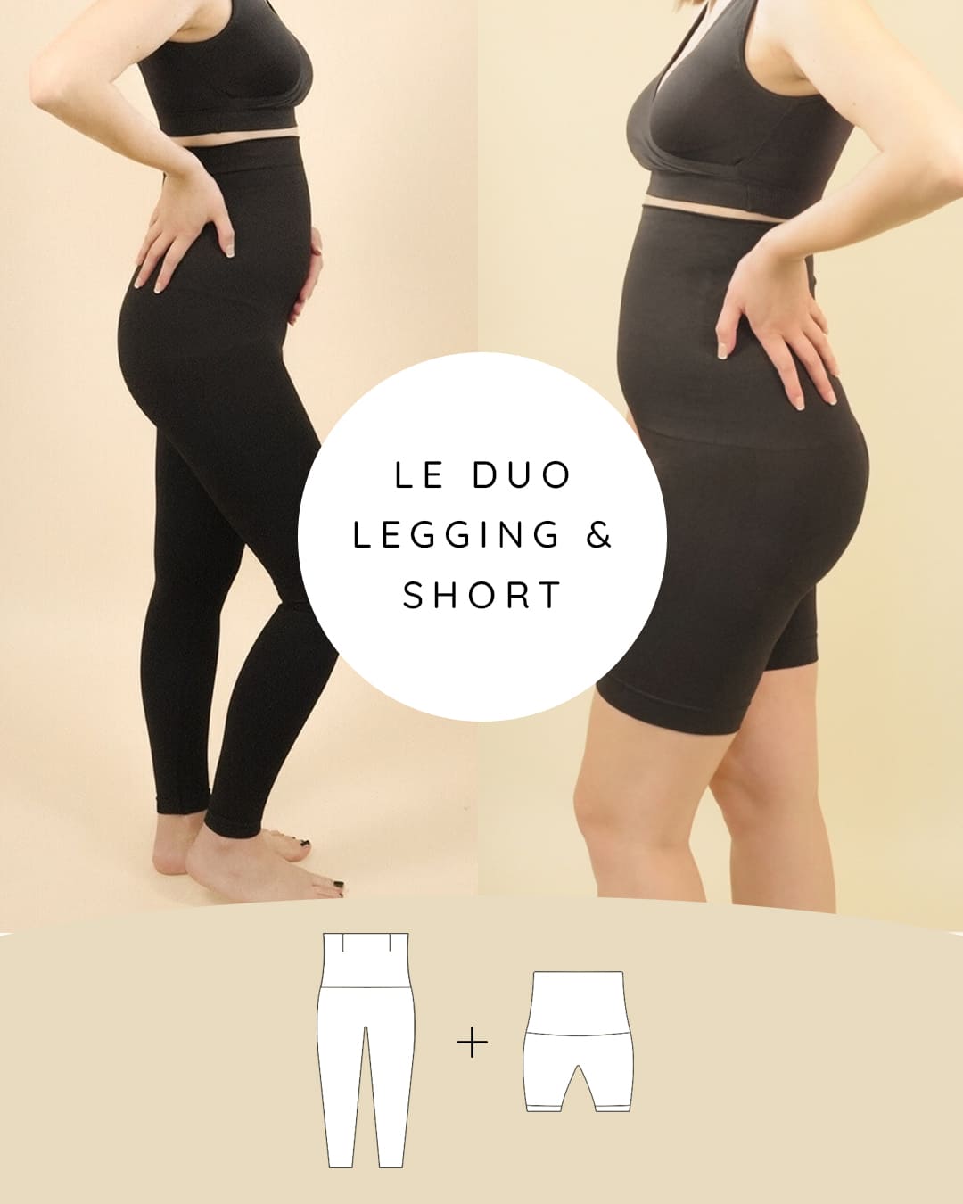 Duo – Leggings und Shorts